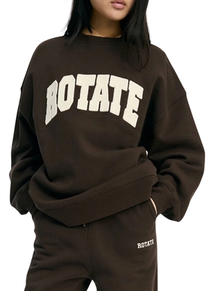Heavy crewneck sweat Molé ROTATE SUNDAY